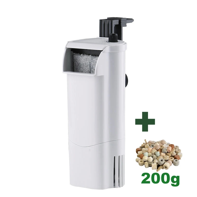 SUNSUN-filtro de tanque de agua para acuario, pequeño, silencioso, con purificador de agua incorporado