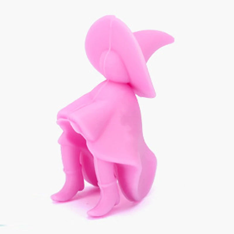 pink Креативная Силиконовая крышка, аксессуары для кухни, подъемный горшок, крышка, переливное устройство, инструмент для приготовления пищи - Цвет: pink