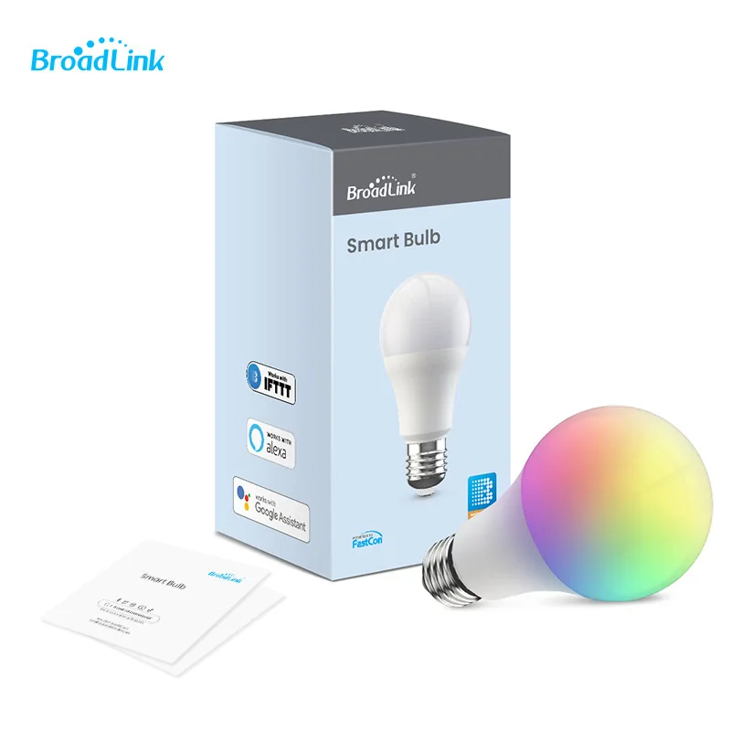 Broadlink-smart Rgb Led Bulb Dimmer Temporizador Wi-fi Controle Remoto Funciona com Alexa Google Home Smart House Lb27r1 Lb26r1 - Image 5