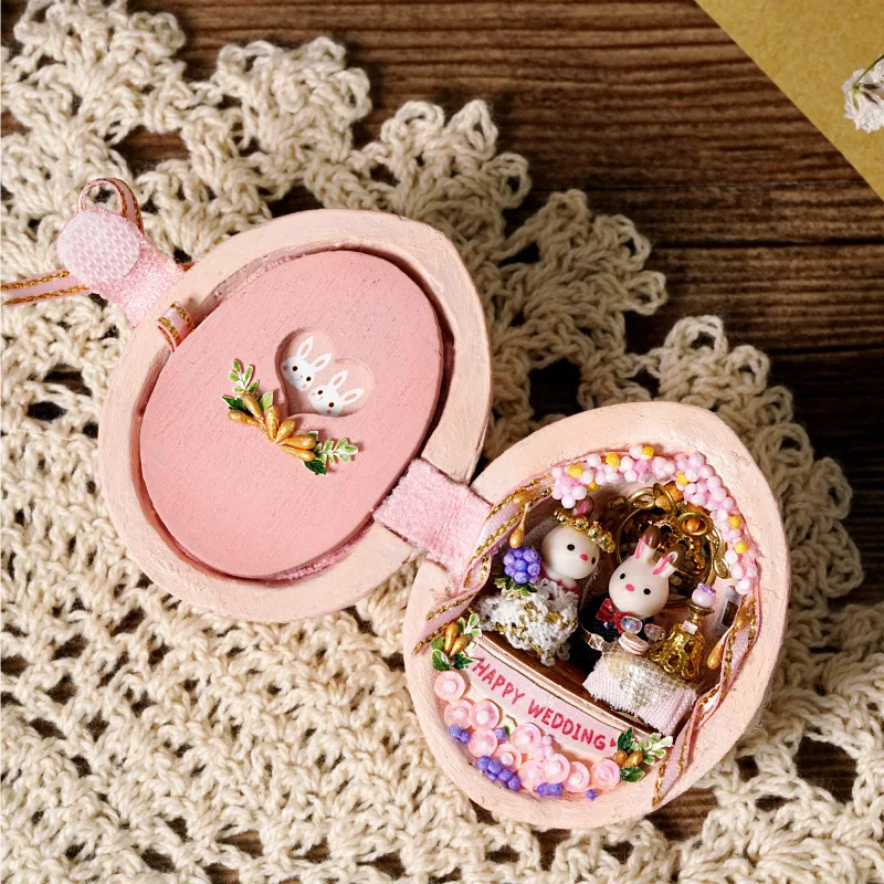 Детский домик Diy Коробка Сборка дом модель игрушки детские развивающие игрушки 3D Пазлы - Цвет: R002