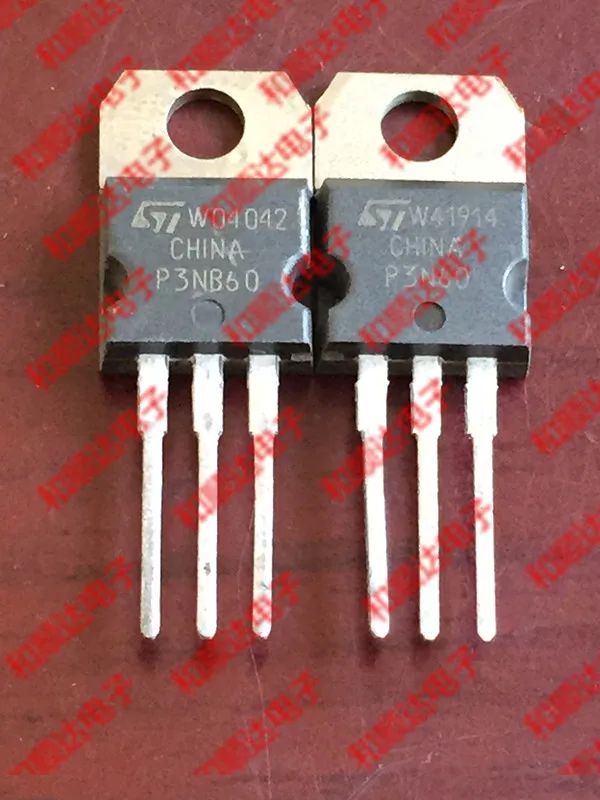 /5 предметов в лоте, STP3NB60-220 600V 6A