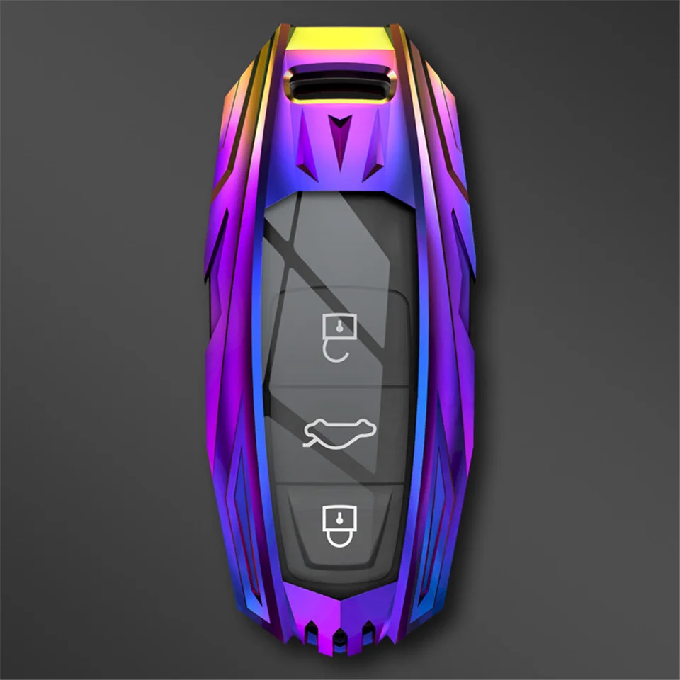 Custodia/cover per Chiave/telecomando per Audi a1 a3 8v a4 b9 a5 a6 c8 q3 q5 q7 tt accessori Car-Styling Auto Holder Shell portachiavi - Ha7e2eb3befad4280be55f03ab65b11105