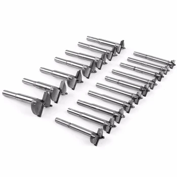 

100% Brand New And High Quality 17PCS Woodworking Forstner Drill Bits Set Wood Working Cutter 15mm-38mm Hole Saw