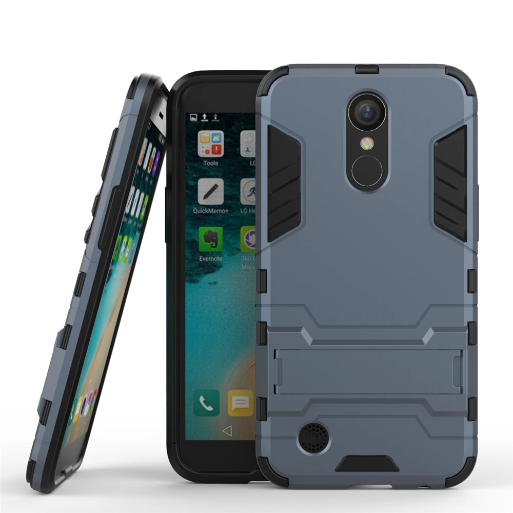 YUHHASHI Armor Shockproof Hard stand case For LG LV5 Armor Holder Phone Back Coque For LG LV5 Bumper Cover Funda