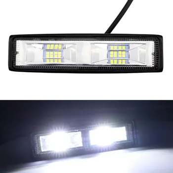 

Car Fog Lamp Led Work Light Spotlight 48w Led Headlights Offroad Working Light For Car Motorcycle Truck Boat Tractor 12-24v New