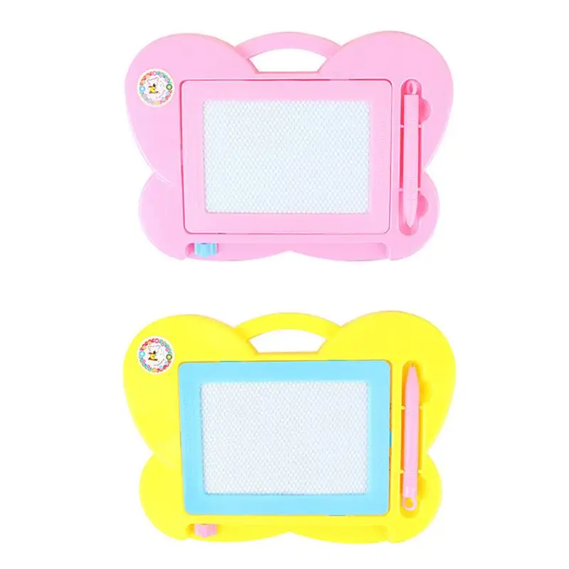 

2pcs Mini Magnetic Drawing Board Colorful Writing Board Educational Graffiti Toy for Childen Kids Chilren