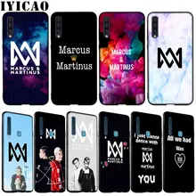 Мягкий силиконовый чехол IYICAO для Samsung Galaxy A70 A60 A50 A40 A30 A20 A10 M10 M20 M30 M40