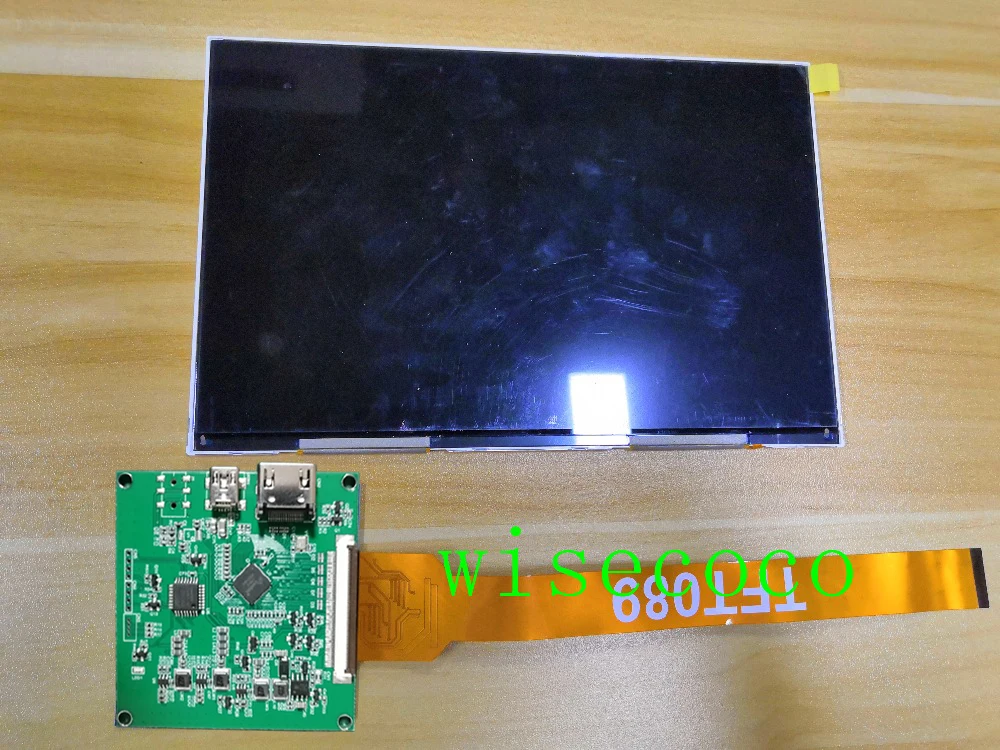 

2560*1600 8,9 дюймов 2K ЖК-дисплей IPS экран MIPI плата контроллера Raspberry PI 3 DIY DLP 3D-принтер Wisecoco