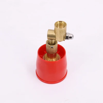 Gimbaled nozzle Nuonuowell высокого давления ветрозащитный Опрыскиватель Сельскохозяйственный парниковый туман пестицидов Spinkler орошения сада распылитель сопла - Цвет: Gimbaled nozzle