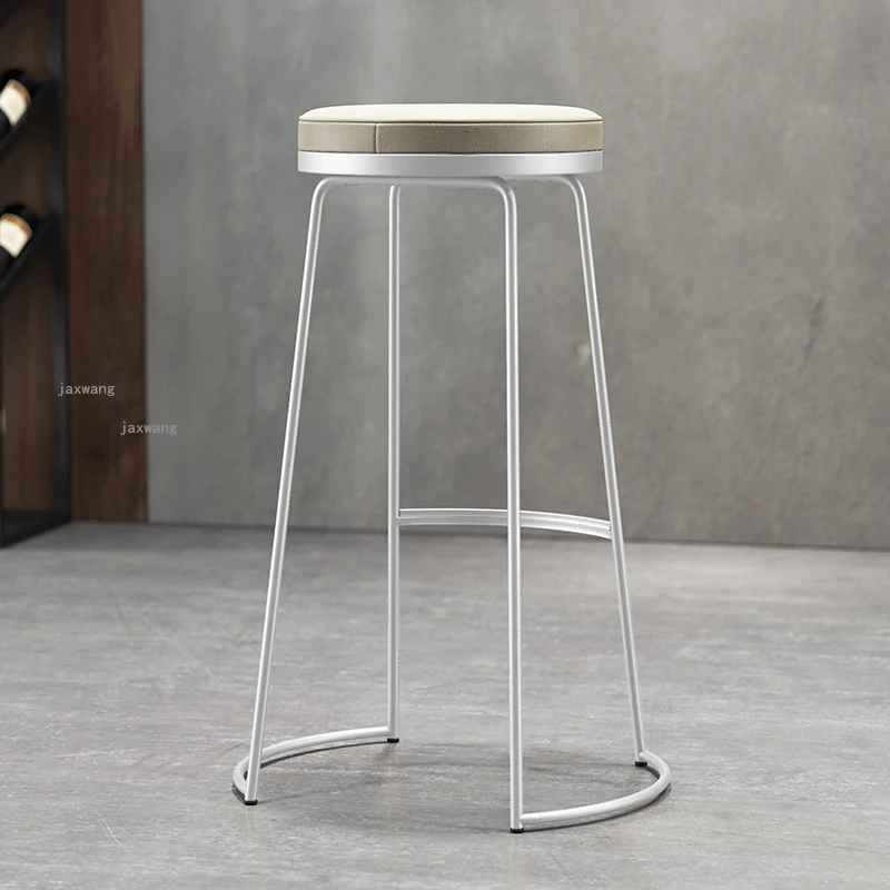 Nordic Simple Bar Stools Modern Creative Bar Chairs European High Stool American Fashion Stool Leisure High Chair Furniture
