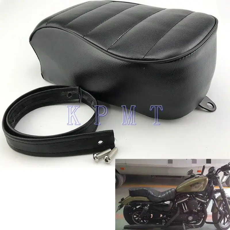 Новое заднее ПАССАЖИРСКОЕ СИДЕНЬЕ мотоцикла для Harley Sportster Forty Eight XL883N 883 XL1200V X X48 72