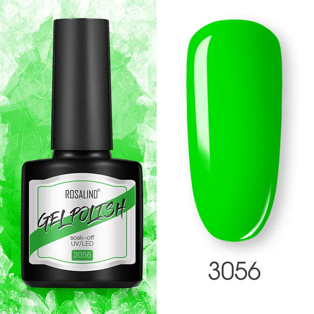 ROSALIND 8ml Gel Nail Polish Shiny Matte Effect Gel Polish For Manicure Nail Art Design Semi Permanent Painting Varnishes Gel RS17-3056