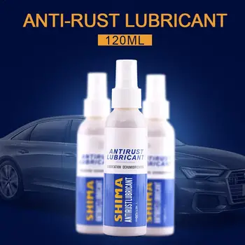 

120ml Rust Remover Window Rust Inhibitor Wheel Hub Screw Derusting Spray For Derusting Metal Parts Car Maintenance