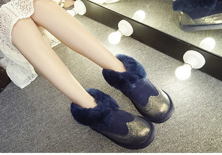 MIYAGINA/модные новые женские ботинки; зимняя женская обувь; зимние ботинки из натуральной коровьей кожи; женские Теплые ботильоны