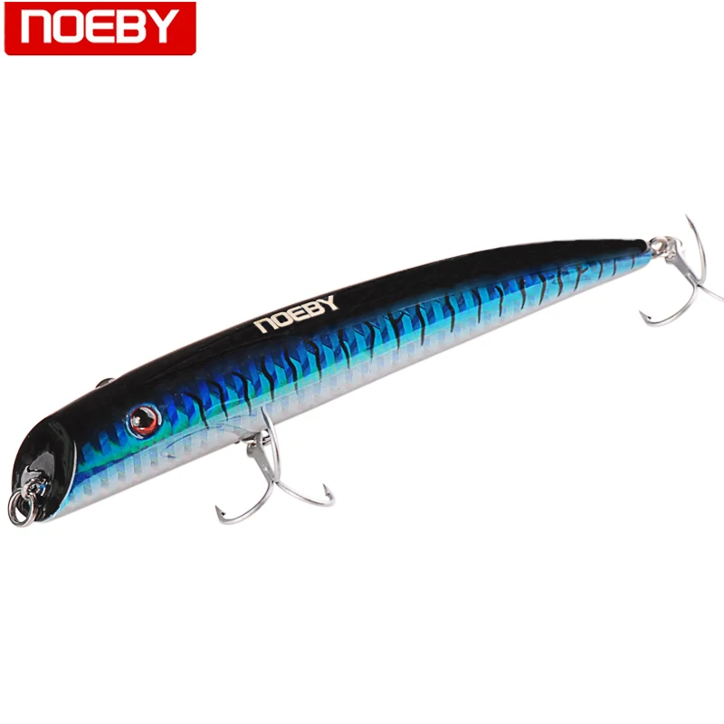 

NOEBY Fishing Lure 12cm19g Lipless Minnow Wobbler CUTTER 115 HT Bay Dee Hard Bait VMC Hooks Saltwater Swimbait NBL9153 tackle