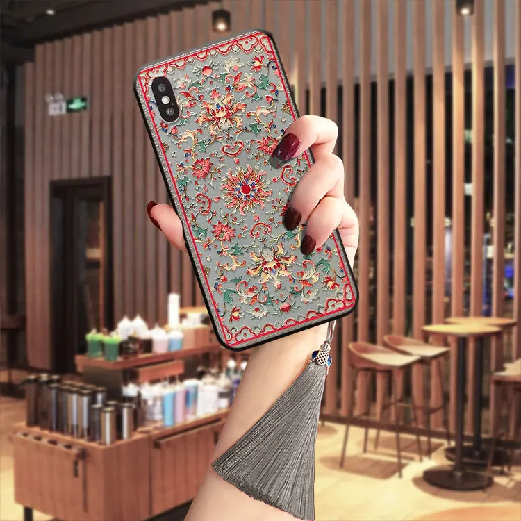 Blue Red Мягкий противоударный чехол для Xiaomi mi 9 Pro SE 9T Lite 8 mi x 3 2 2s CC9 A3 Red mi K20 Note 10 7 8 - Цвет: Blue Red