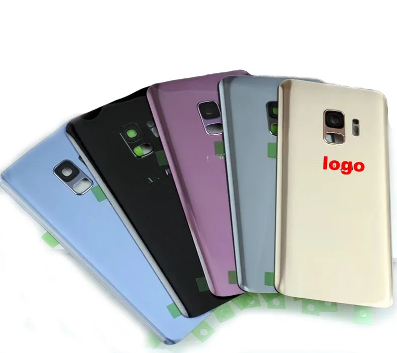 Задняя крышка аккумулятора для Samsung Galaxy S9 Plus + G965 G965F G965FD G960 сменный корпус камеры