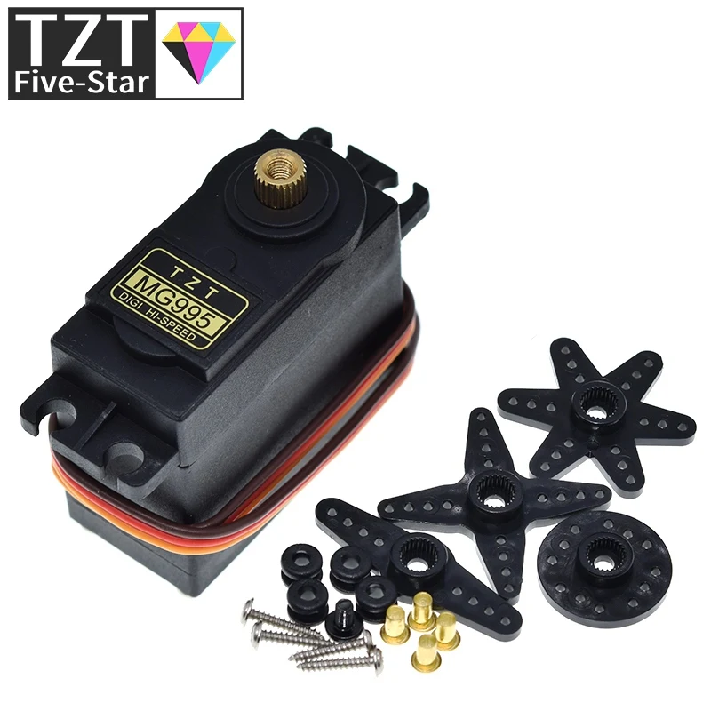 TZT MG995 55g servos Digital Metal Gear rc car robot Servo for arduino | Электронные компоненты и принадлежности