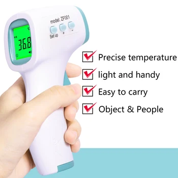 

Muti-fuction Digital Termomete Infrared Forehead Thermometer for adult children forehead thermometer infrared temperature gun