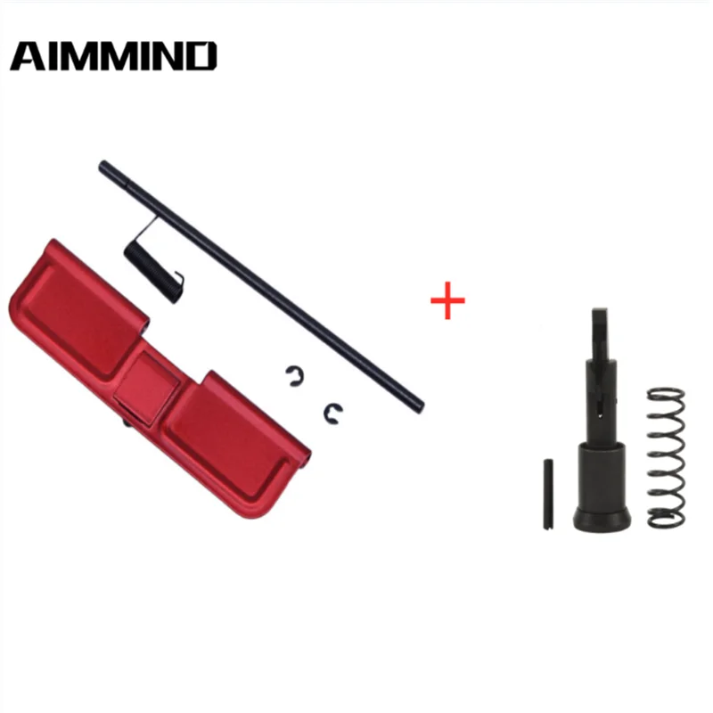 

Enhance M4/M16 Ar15 Dustproof Forward Assist Parts, Tactical .223 Forward Assist Bolt Button and Dust Cover Assembly Set