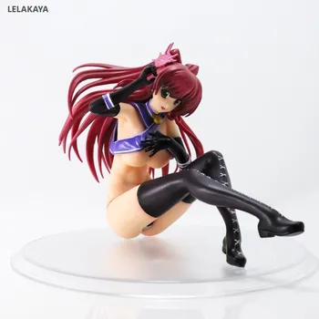 

New Japanese Anime To Heaet 2 Kousaka Tamaki Sitting Ver. Sexy Girl PVC Action Figure Collection Model Toys Doll Brand New 12cm