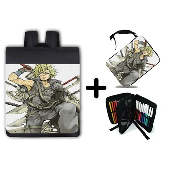 

PACK BACKPACK AND CASE FANART CHARACTER RPG school