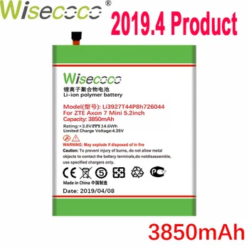 

Wisecoco 3850mAh Li3927T44P8H726044 Battery For ZTE Axon 7 Mini 5.2inch Phone In Stock Latest Production Battery+Tracking Number