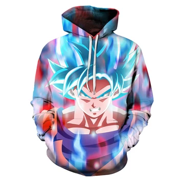 

Hot Sale kids Dragon Ball Z 3D Hoodies boy/girls Harajuku Style Sweatshirt poleron Dragon Ball Anime Hoodie Pullover Street wear