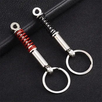 

Car styling Auto Tuning Parts Key Chain Auto Keyring Metal Key Chain Damper Keyholder Shock Absorber Keychain Car Accessories