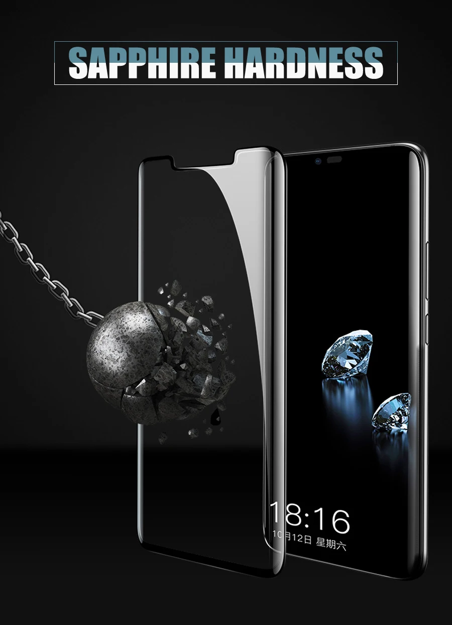 9D полностью закрывающая Защитная Стекло для huawei Коврики 30 20 9 10 Pro закаленное стекло для huawei mate 9 10 30 Lite 20X Экран протектор