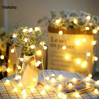 

Led small ball pattern string lamp USB lamp Festival decorative lamp Room Dormitory Renovation CD50 W05