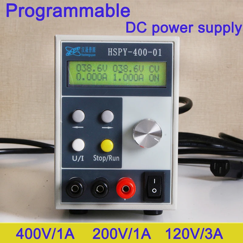  HSPY Lab Switching Adjustable Power Supply 400V/1A 120V 1A 30V 10A Laboratory 0.001A Voltage Stabil