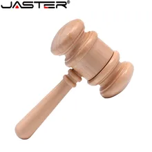 JASTER maple Wood Judge hammer style pendrive 4gb 8gb 16gb 32gb usb2.0 usb флеш-накопитель в подарок