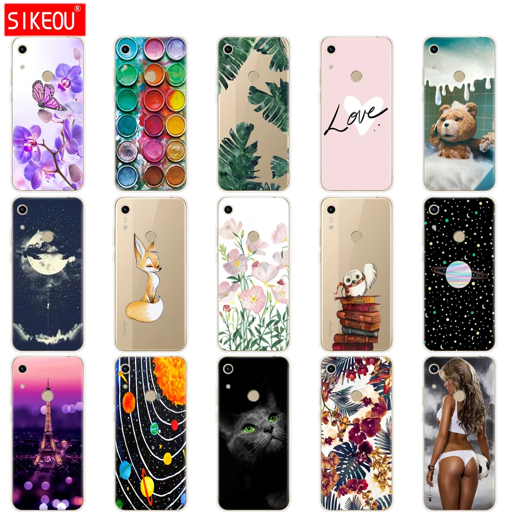 

Honor 8A Case For Huawei Honor 8A Case Silicon TPU Back Cover Phone Case On huawei honor 8A JAT-LX1 8 A Honor 8A Pro JAT-L41