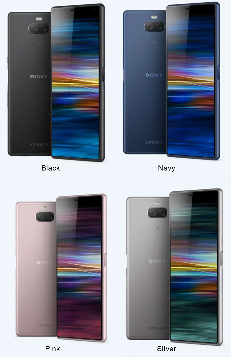 Мобильный телефон sony Xperia 10 4 Гб 64 Гб Dual SIM I4193 6 дюймов 1080x2520 Восьмиядерный процессор Snapdragon NFC 13MP Android 9