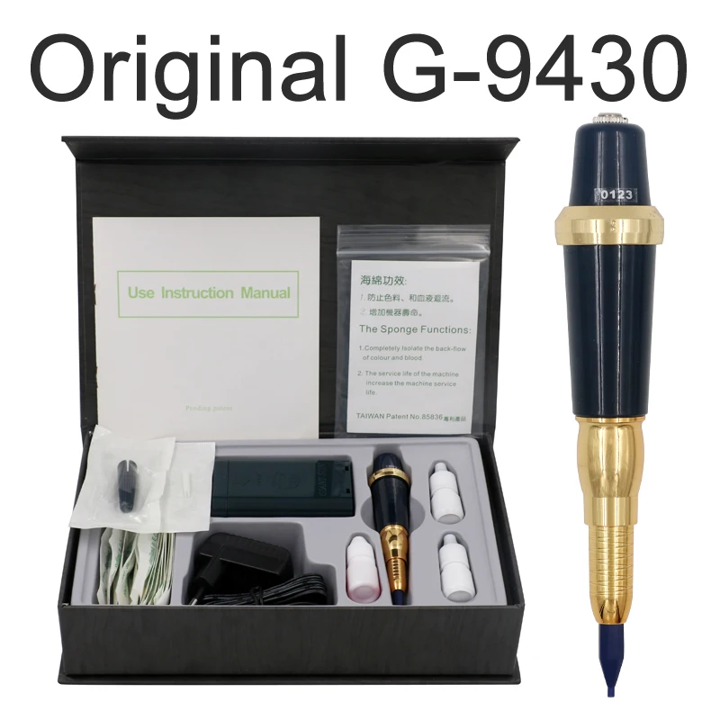 Профессиональная Тайваньская тату-машинка Giantsun G-9430 с аккумулятором чехол G9430