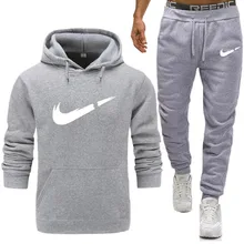 Большой размер, M-XXXL, мужская спортивная одежда, 2 предмета, спортивная одежда для бега, толстовка с капюшоном, куртка+ штаны, спортивные штаны, спортивный костюм для бега