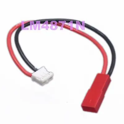 

DHL/EMS 50 LOTS JST to E-Flite Beast Sbach F-27Q Stryker 180 (UMX) Lipo Battery wire 22AWG 10mm -d2