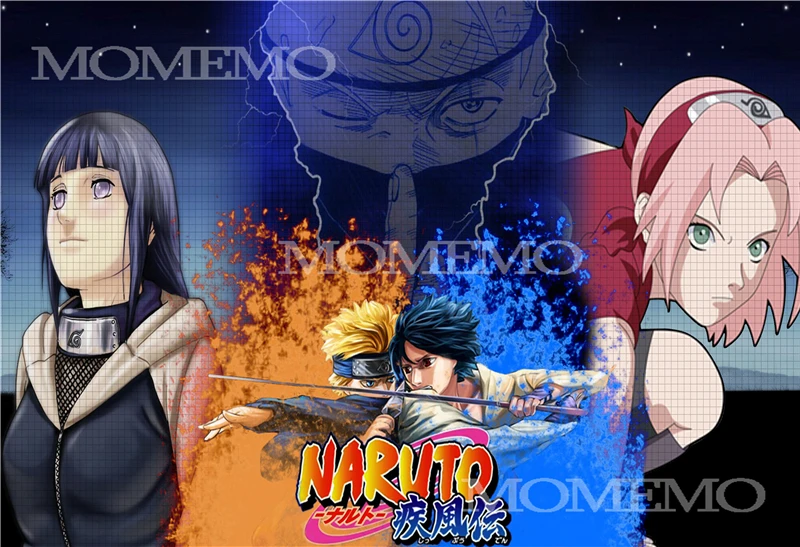 MOMEMO Аниме Наруто Shippuden деревянные 1000 деталей головоломки для взрослых мультфильм картина 1000 штук деревянные пазлы Игрушки - Цвет: mini puzzle 1000