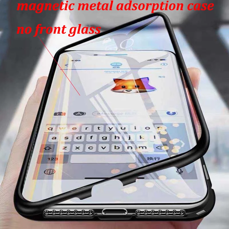 Metal Magnetic adsorption Case For Huawei Mate 30 20 P30 P20 Nova 5 Y6 Y7 Pro Prime Y5 Y9 2019 Honor 9X 8X 8A 10 Cover |