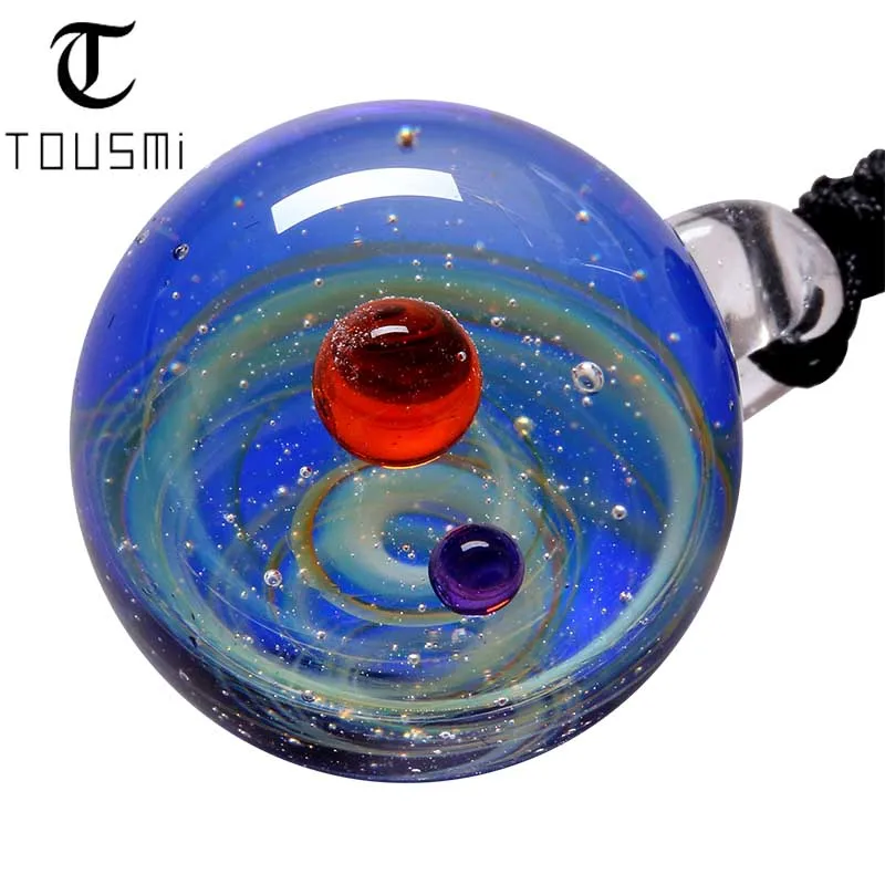 

Tousmi Cosmic Universe Nebula Guardian of The Galaxy Necklace for Girl 64cm Adjustable Rope, Valentine Day Gift, Tousmi-11