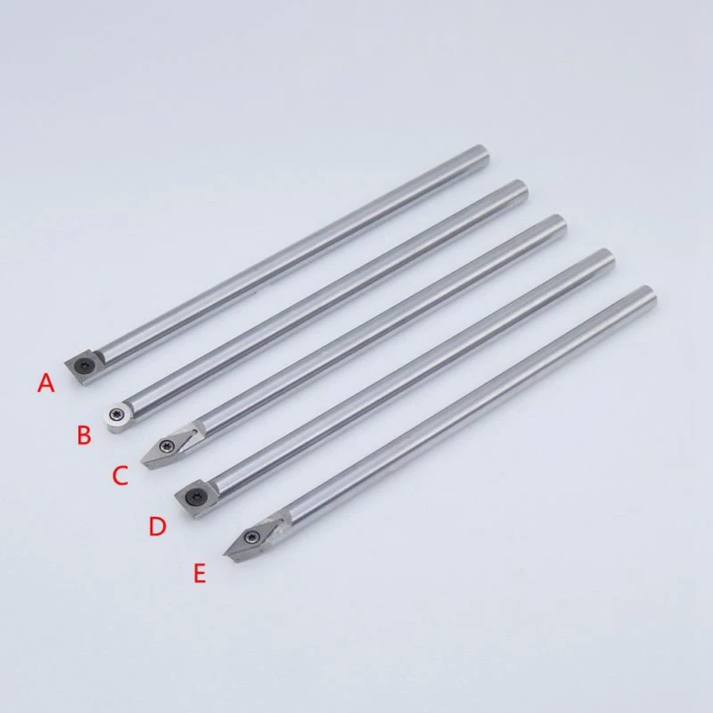 

Titanium Tip Lathe Tool Insert Cutter Can Match Aluminum Hadle Wood Turning Tool Chisel Changeable Tungsten Turning Tool