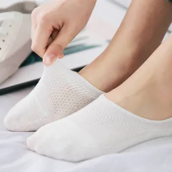 

Summer The New Thin section Female Invisible socks Candy colors fashion Silica gel Guard against Breathable student Sock Slipper