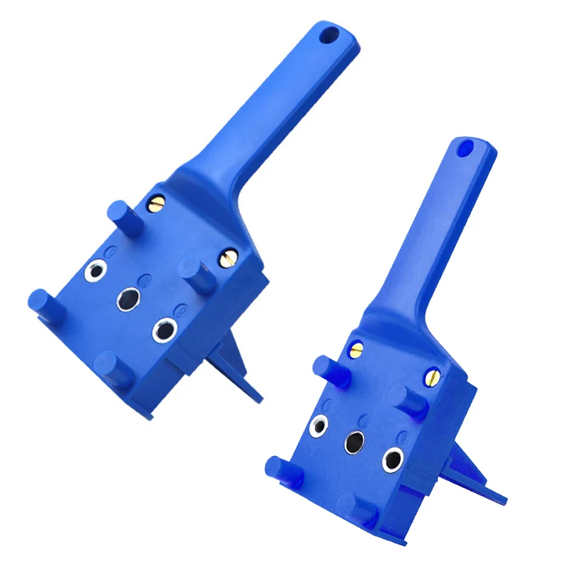 

1pc Handheld Woodworking Dowel Jig Guide Drilling Straight Hole Doweling Tool Practical Furniture DIY Tools Four Colors