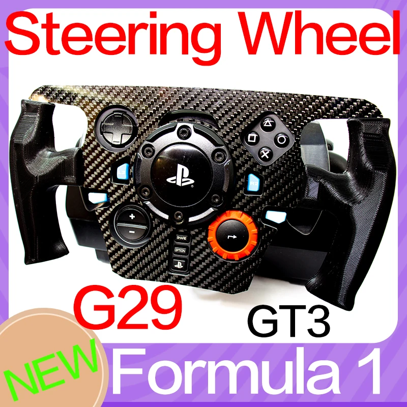 Для logitech G29 Simracing рулевое колесо Formula One GT3 sim racing|Игровые рули| |