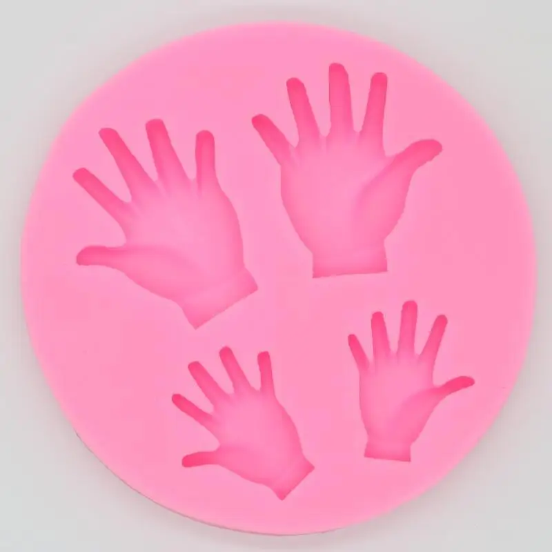 Size Palm Silicone Mould Hand Mold Modeling Fondant Silicone Mould Clay Silicone Mould a Hands Silica Gel Model