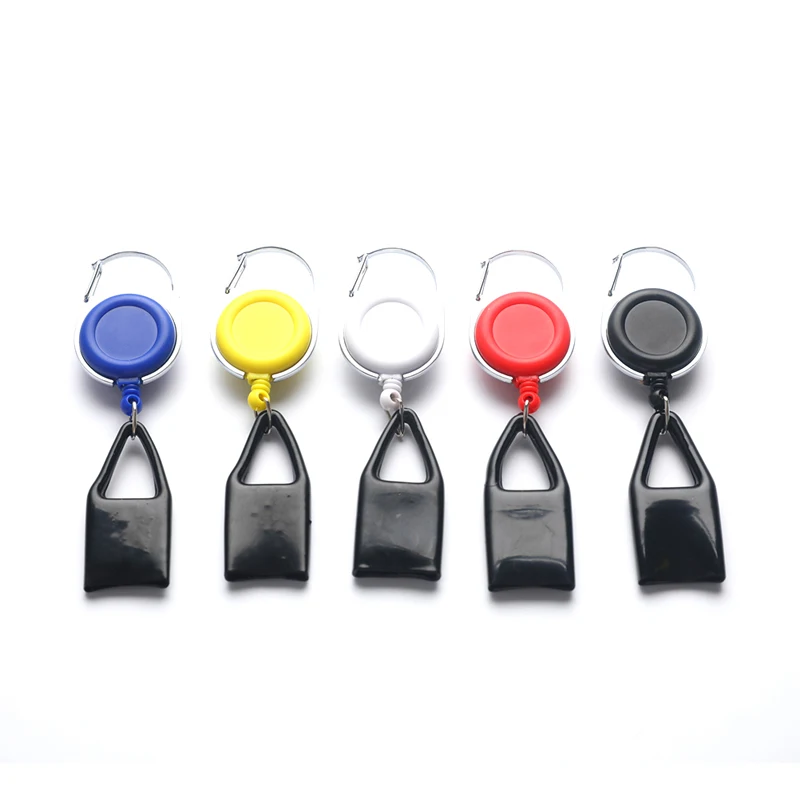 Silicone Sticker Lighter Leash Safe Stash Clip Retractable Keychain Holder Cover Smoking Accessories