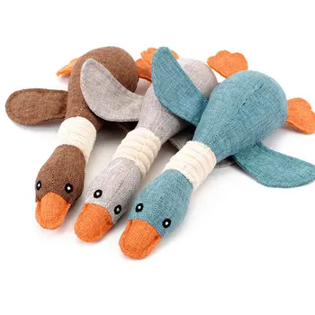 Dog Squeak Toys Wild Goose Sounds Toy Cleaning Teeth Puppy Dogs Chew Supplies Training Dog Toys 30cm Household Pet essential