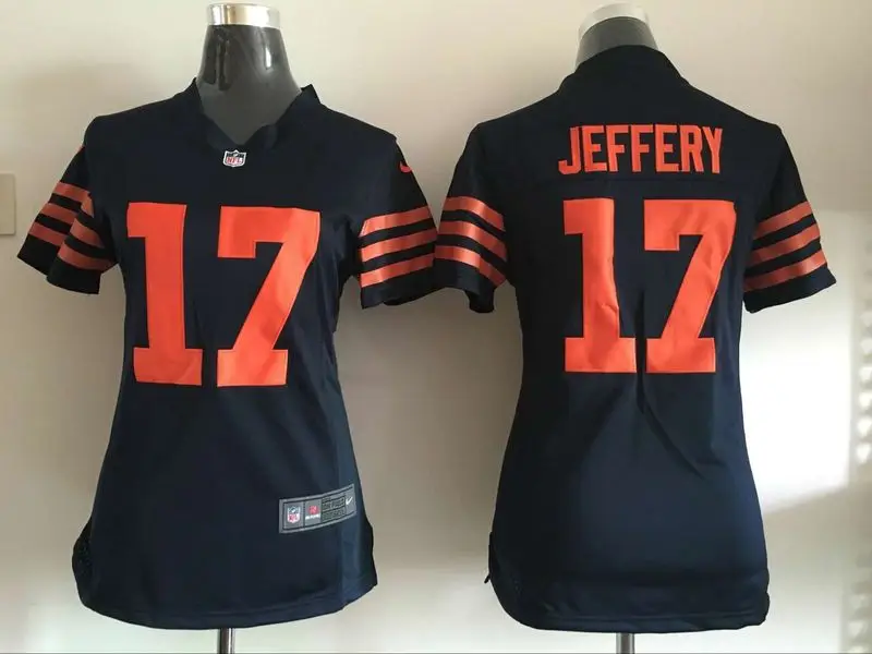 Женщины Chicago s, 34 Walter Payton Kyle, 17 Alshon Jeffery 22 Matt Forte Orange navy, Джерси - Color: Gray