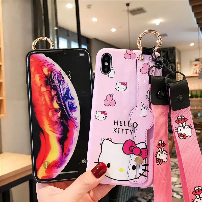 Модный розовый hello kitty Превосходное качество для Iphone 11 чехол Pro Max mate Iphone XR XS Max X 11 11por Max 6 6s 7 8 Plus чехол